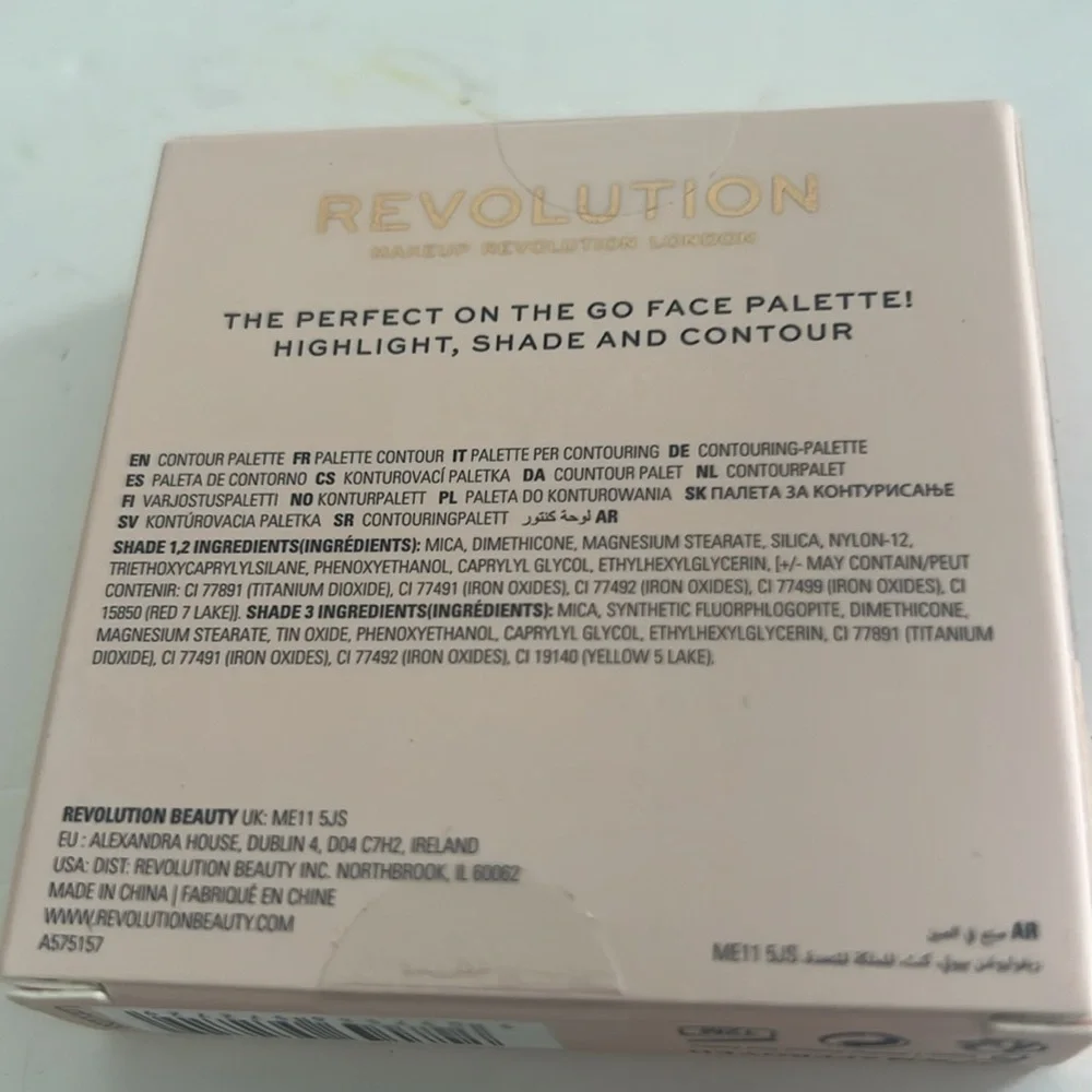 Revolution london Contour Powder Compact - Light‎ Palette Net 0.24oz
